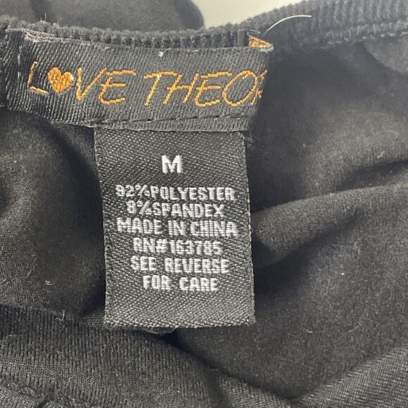 Love theory Black Medium Top - Picture 4 of 5